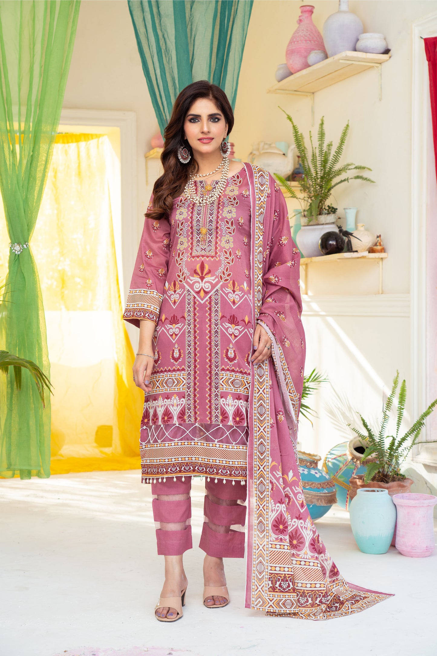 3 Piece - Printed Lawn Suit